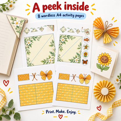 Paper Folding Studio - 4 Wordless Craft Activities